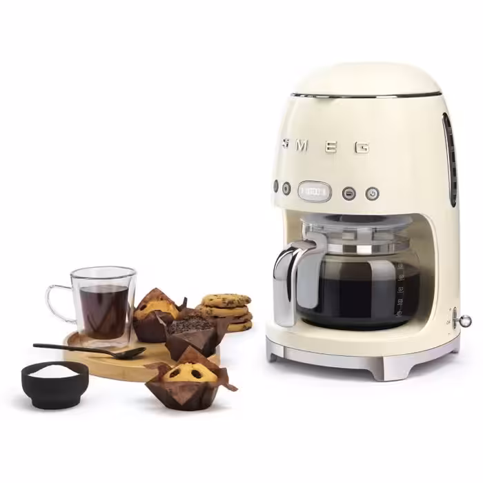 قهوه ساز اسمگ مدل DCF02 رنگ کرم