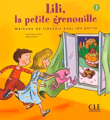 کتاب زبان فرانسوی لیلی Lili, la petite grenouille – Niveau 1   Cahier