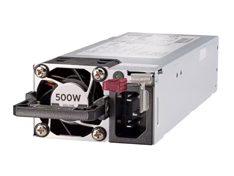 HPE 500W Flex Slot Platinum Hot Plug Low Halogen Power Supply