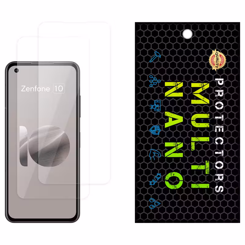 محافظ صفحه نمایش مولتی نانو مدل  X-S2N مناسب برای گوشی موبایل ایسوس Zenfone 10 بسته دو عددی