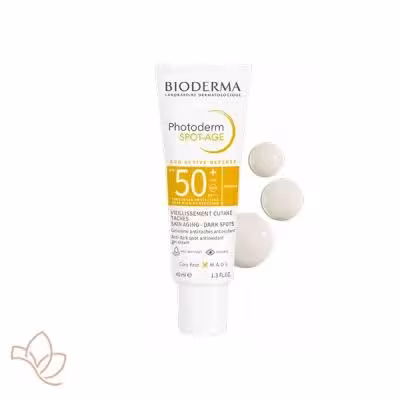 ضد آفتاب اسپات ایج بایودرما SPF50 بدون رنگ