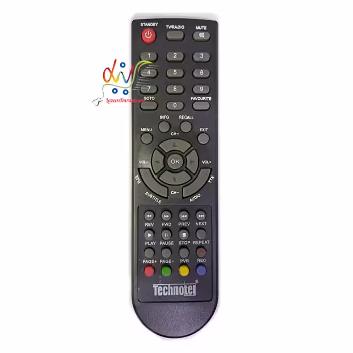 کنترل گیرنده دیجیتال تکنوتل