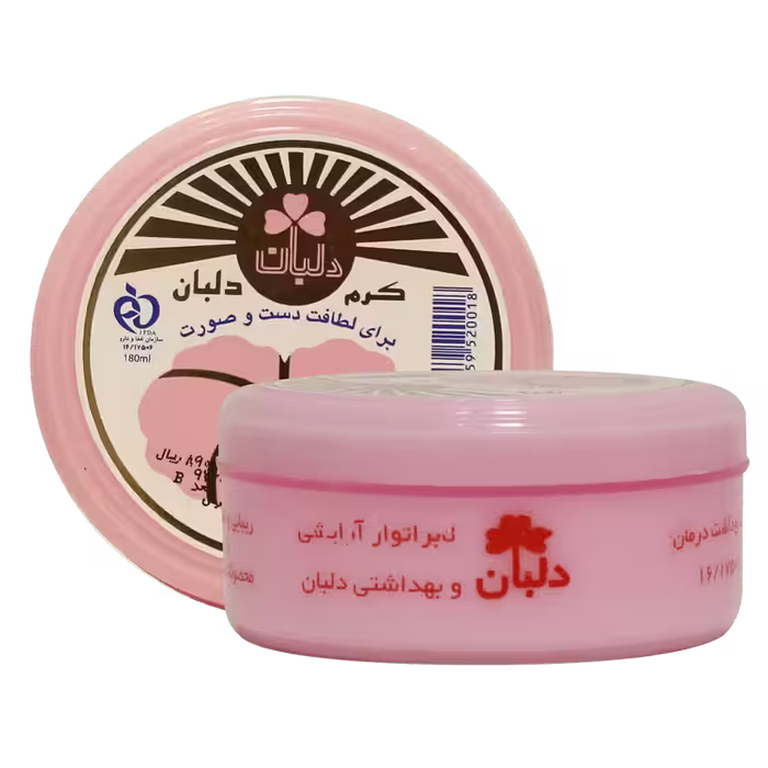 کرم دست کاسه ای دلبان 180 گرمی