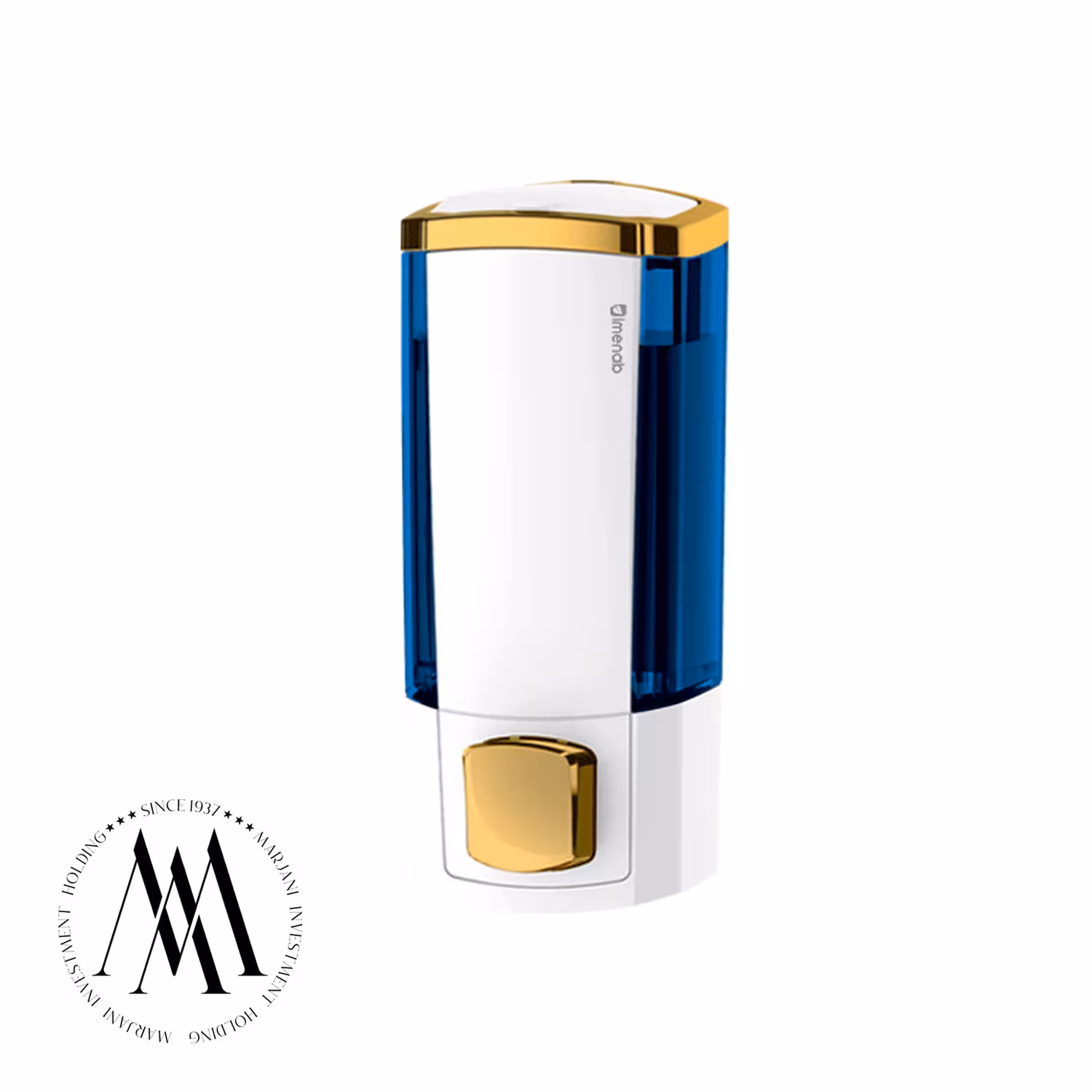 جا مایع ایمن آب مدل گلوریا (سفیدطلایی)