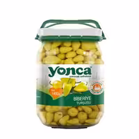 ترشی فلفل یونجا طعم تند وزن 1400 گرم