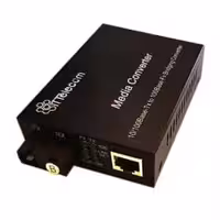 مدیا کانورتر تک کور (صد مگابیت) سینگل مود 1 پورت شبکهITT-MC2159