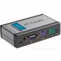 سوییچ 2 پورت KVM همراه با پشتیبانی از صدای دی-لینک مدل KVM-121