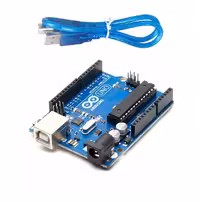 برد آردوینو Arduino UNO R3   کابل USB با پردازنده ATmega328P