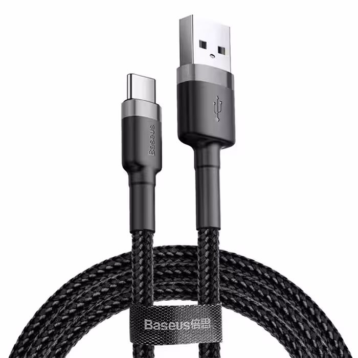 کابل شارژ یو اس بی به تایپ سی بیسوس Baseus cafule Cable CATKLF-A09 با توان 3 آمپر و طول 0.5 متر
