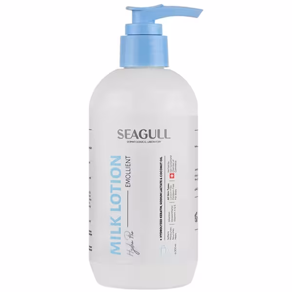 لوسیون بدن سی گل حاوی عصاره شیر 300 میلی لیتر | seagull body beauty milk lotion 300ml