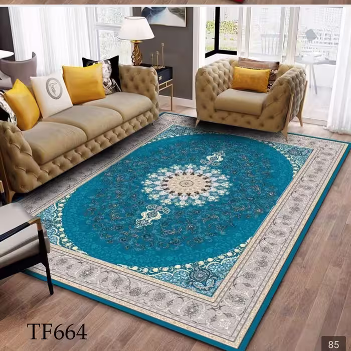 روفرشی مخمل شانل ترک کشدوزی شده با بهترین کیفیت دوخت و ثبات رنگ بسیار بالا کدtf664
