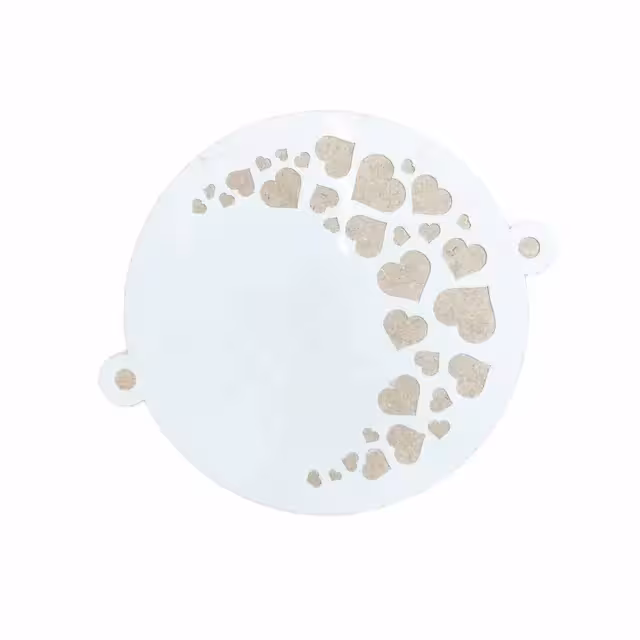 شابلون و استنسیل کیک گرد کد1