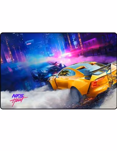 ماوس پد گیمینگ طرح Need For Speed Heat ابعاد 19*24