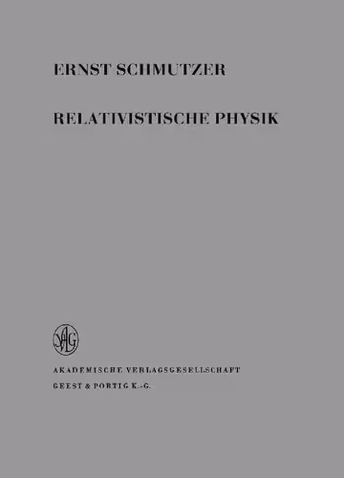 خرید و دانلود نسخه کامل کتاب Relativistische Physik (Klassische Theorie)