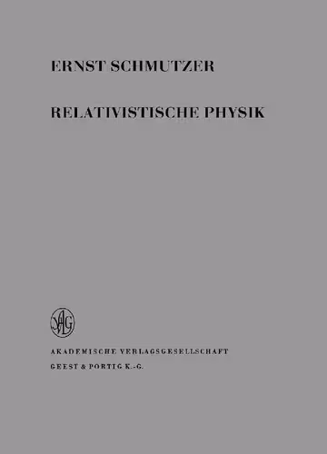 خرید و دانلود نسخه کامل کتاب Relativistische Physik (Klassische Theorie)