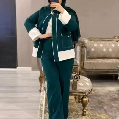 مانتو شلوار زنانه مازراتی مدل میشا