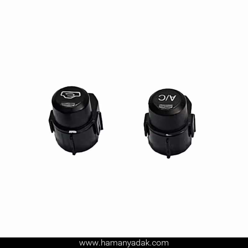 کلید تهویه و AC پنل تیبا برند والافن