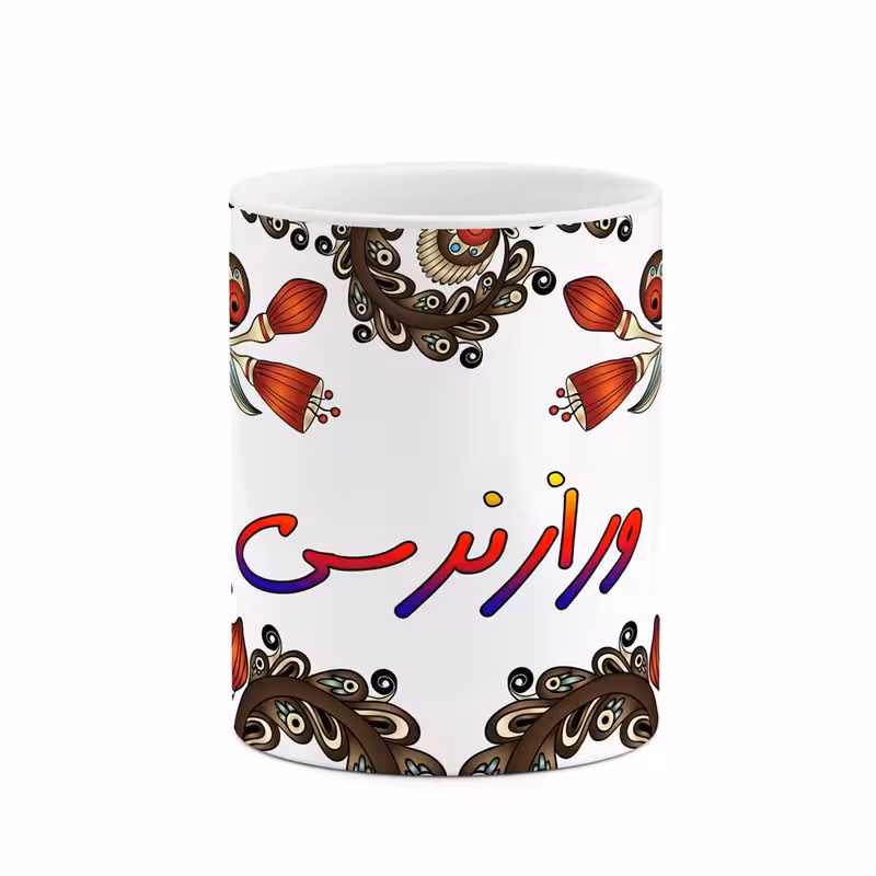 ماگ   اسم ورازنرسی  سنتی گل و بته کد mgh48387