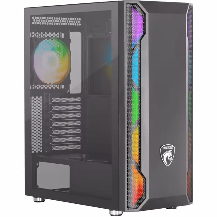 کیس کامپیوتر گرین GRIFFIN G2 RGB Mid Tower مشکی