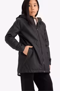 بارانی دخترانه مشکی دفکتو