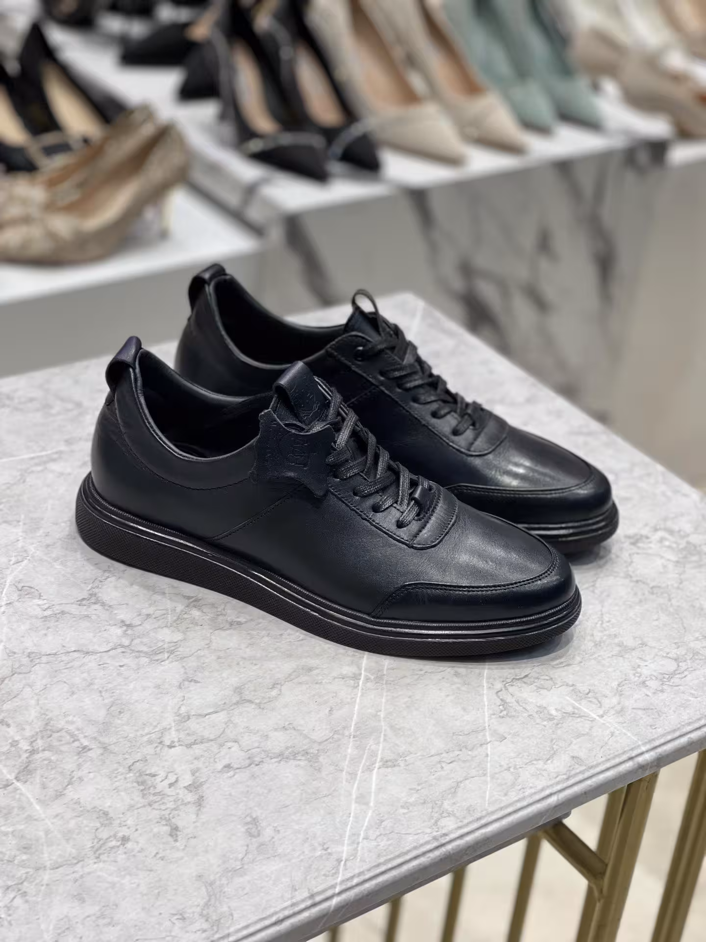 چرم مردانه MS5 رنگ مشکی سایز 41