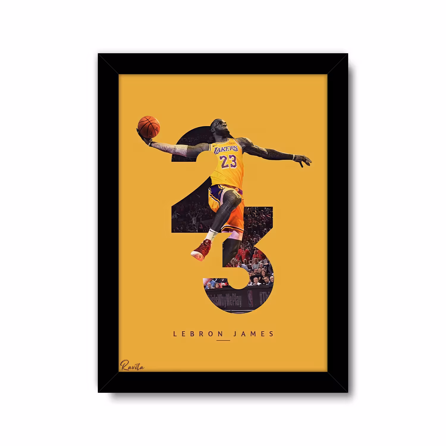 تابلو تکی لبرون جیمز کد 3538