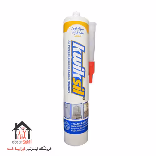 چسب سیلیکون کاسپین مدل کوئیک سیل (Kwiksil) حجم 300 میلی لیتر