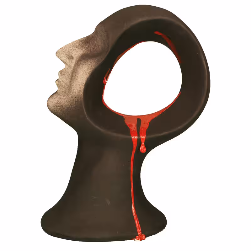 مجسمه مدل بی مغز