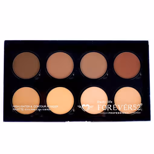 پالت کانتور و هایلایتر پودری 001 فوراور 52