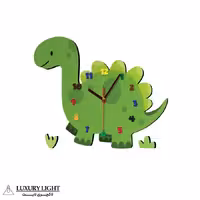 ساعت دیواری کودک باروچین مدل دایناسور