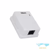 کیستون باکس روکار CAT6 کی نت مدل K-N1106Single Port Cat6 Surface Jack