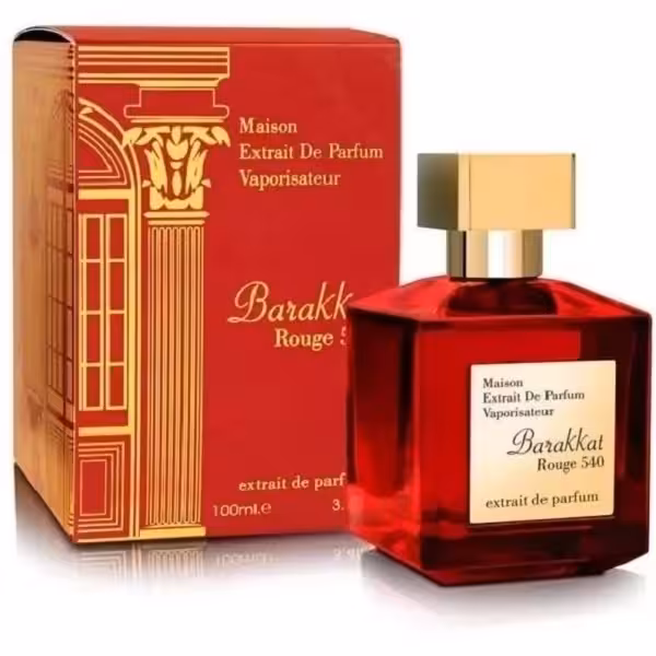 عطر ادکلن باکارات رژ 540 قرمز فرگرانس تاپ گروپ FRAGRANCE TOP GROUP BARAKKET ROUGE 540 – 100 ML