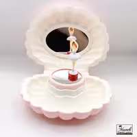 جعبه موزیکال کوکی طرح صدف صورتی   ویدیوی محصول 14030799