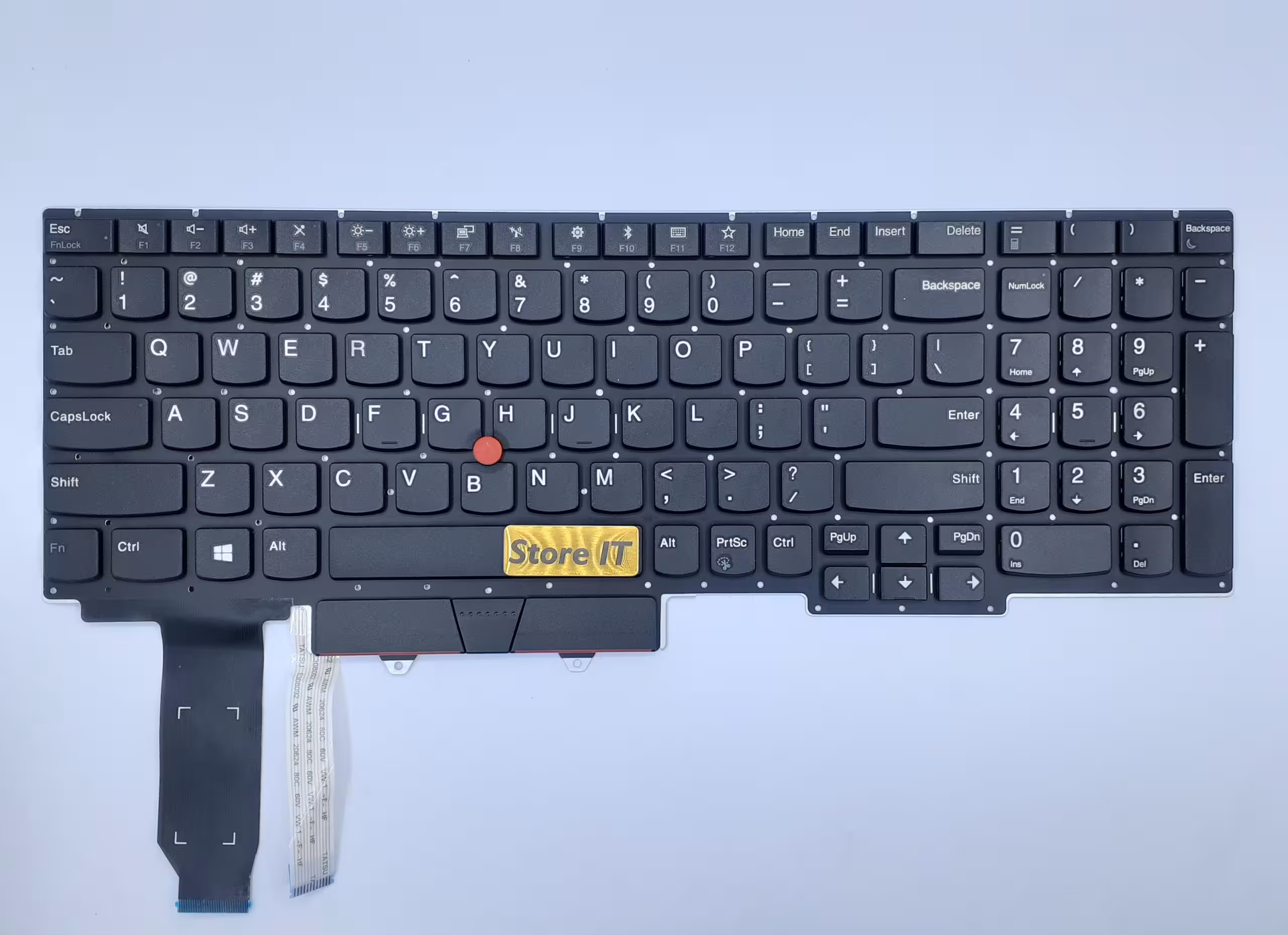 کیبورد لپ تاپ لنوو ThinkPad E15 مشکی با پوینت - فروشگاه اینترنتی استور آی تی