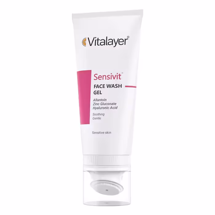 ژل شستشوی صورت سنسیویت ویتالیر | Vitalayer Sensivit Face Wash Gel 200ml