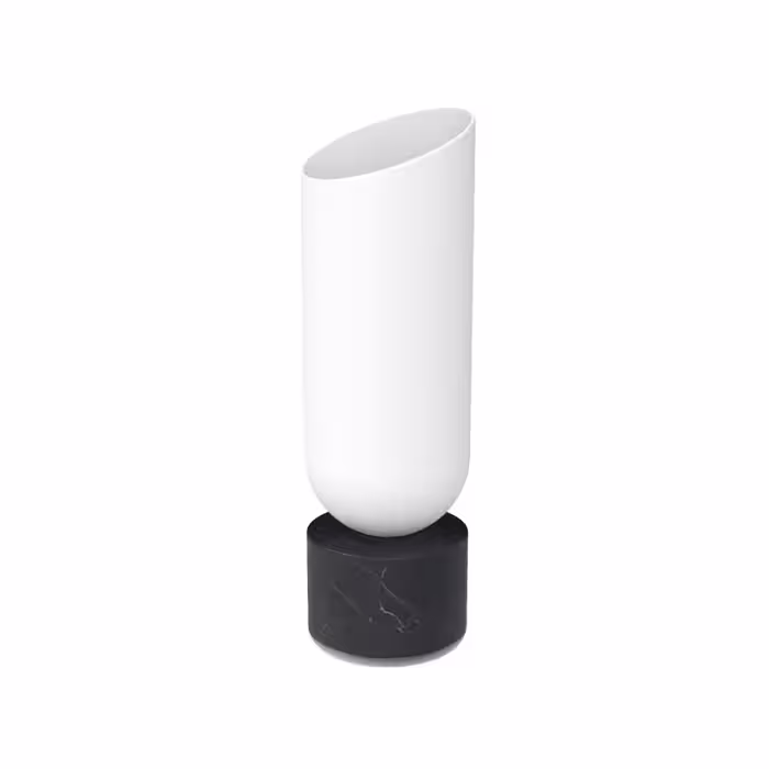 چراغ LED رومیزی Lexon لکسون Miami LH53XMN | طراحی مدرن و مینیمال | رنگ مشکی با طرح مرمر | نور LED قابل تنظیم با شدت‌های مختلف | بدنه مقاوم و سبک | مناسب برای اتاق خواب، دفتر کار و فضاهای دکوراسیون مدرن | انتخابی شیک برای روشنایی و زیبایی محیط
