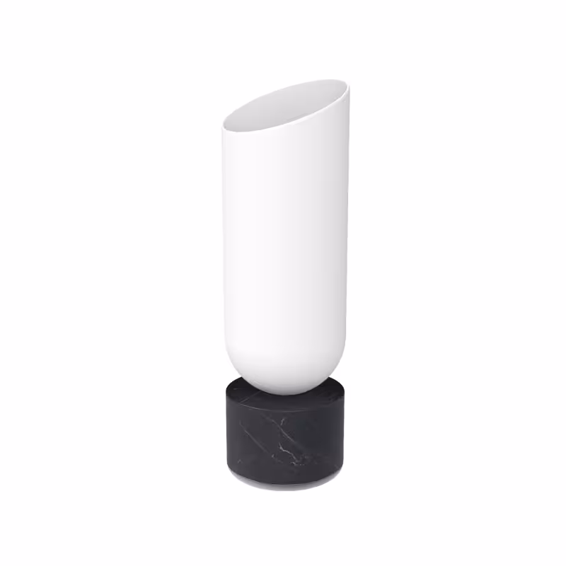 چراغ LED رومیزی Lexon لکسون Miami LH53XMN | طراحی مدرن و مینیمال | رنگ مشکی با طرح مرمر | نور LED قابل تنظیم با شدت‌های مختلف | بدنه مقاوم و سبک | مناسب برای اتاق خواب، دفتر کار و فضاهای دکوراسیون مدرن | انتخابی شیک برای روشنایی و زیبایی محیط