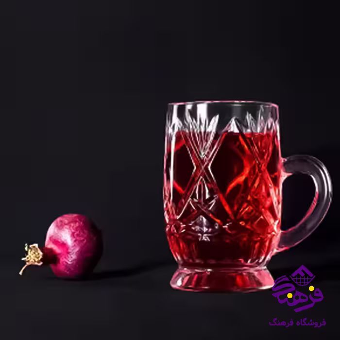 نیم لیوان جاستین دسته دار کادو کاوه (