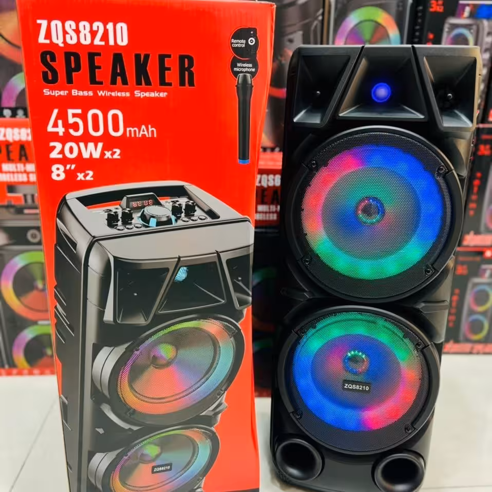 اسپیکر شارژی بلوتوثی قابل حمل مدل ZQS8210