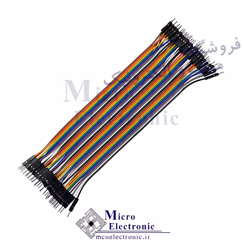 سیم جامپر 20cm نری به نری 40 رشته