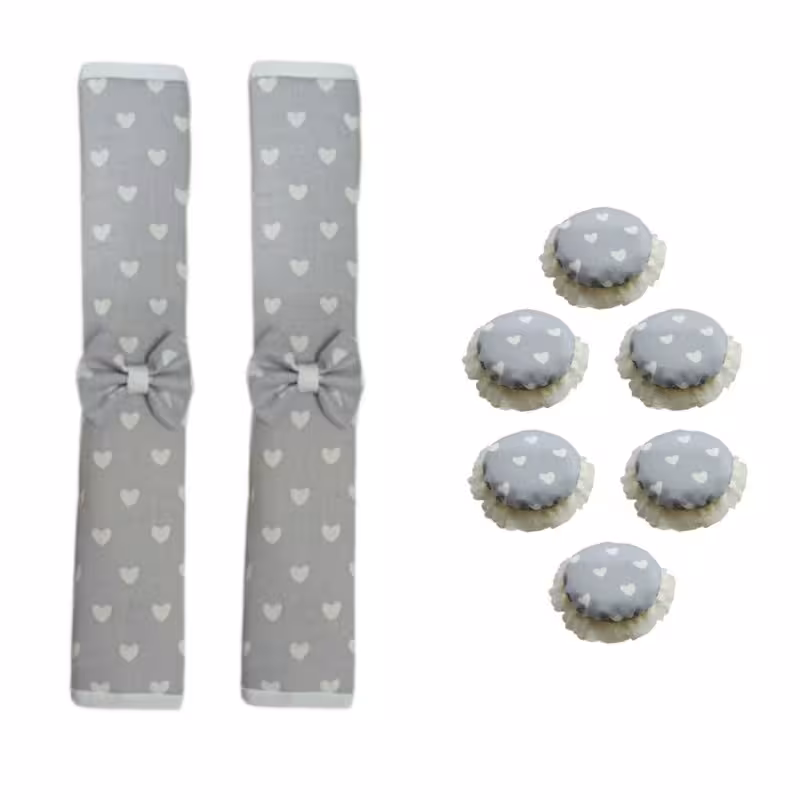 دستگیره یخچال و اجاق گاز مدل قلب کد 504 بسته 8 عددی | کالا مکس