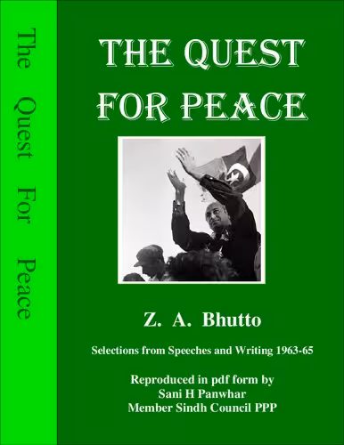 خرید و دانلود نسخه کامل کتاب The Quest for Peace: Selections from Speeches and Writings, 1963-65