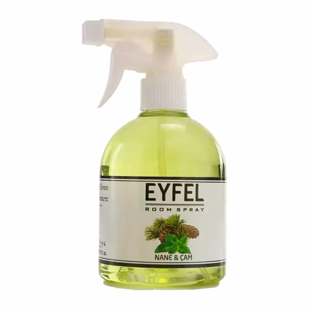 اسپری خوشبو کننده هوا EYFEL ایفل رایحه نعناع و کاج Mint & Pine – حجم 500 میلی لیتر-اصل ترکیه (Original)