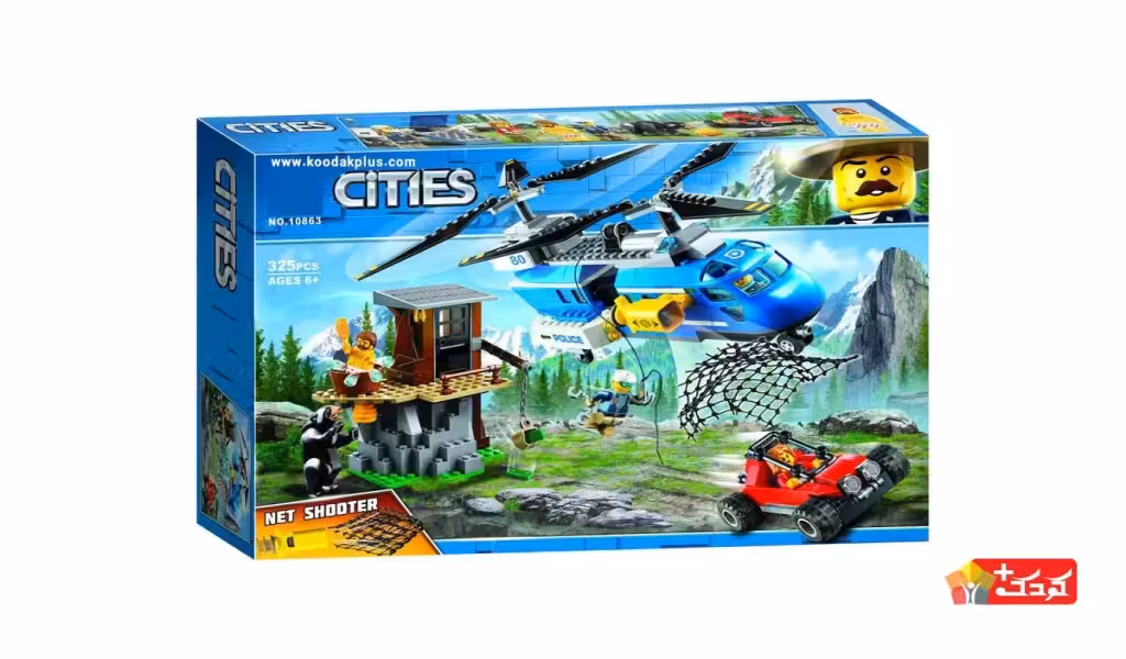 لگو هلیکوپتر پلیس سیتی مدل 10863