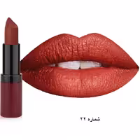 رژ لب جامد مات مخملی گلدن رز مدل Velvet Matte شماره 22