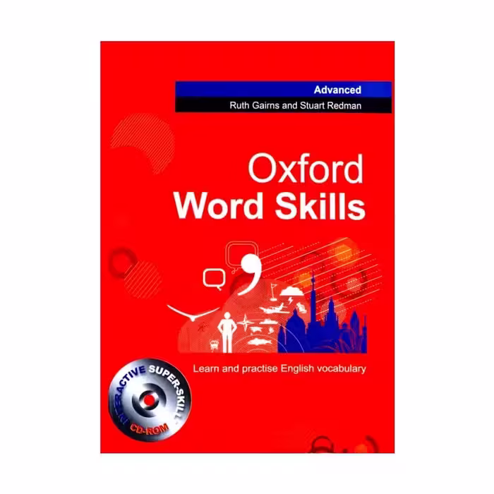Oxford Word Skills Advanced آکسفورد ورد اسکیلز ادونس رحلی قدیمی