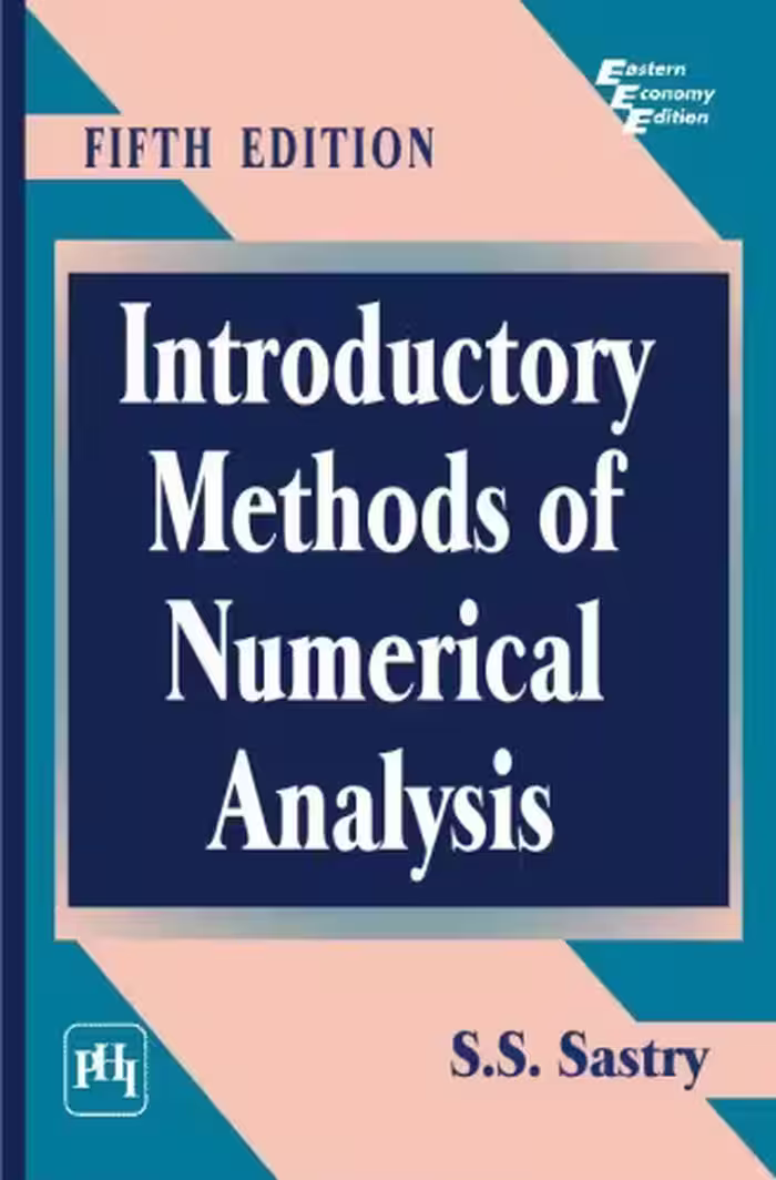 خرید و دانلود نسخه کامل کتاب Introductory methods of numerical analysis