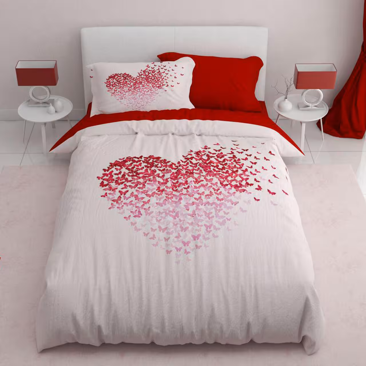 سرویس لحاف روتختی ترکسان یک نفره 4 تیکه کد D165