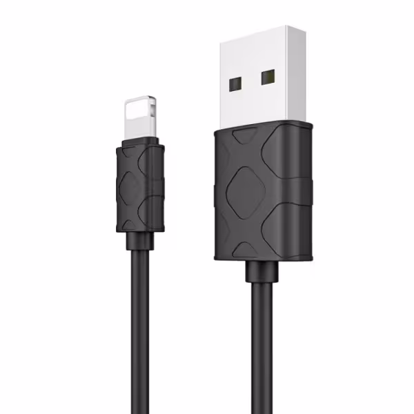 کابل USB به لایتنینگ باسئوس Baseus Yaven Lightning Cable For Apple 1M Black N