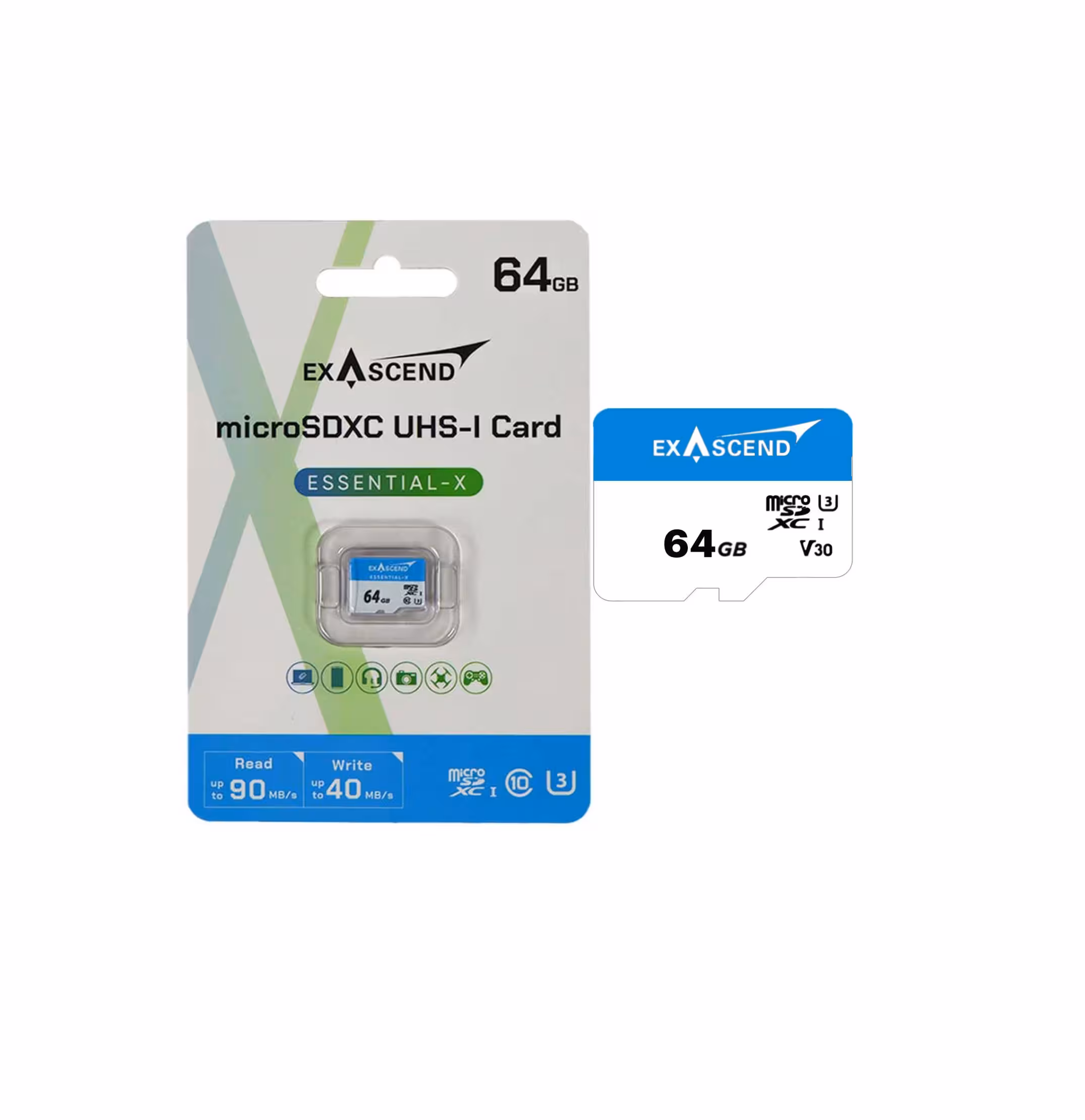 MICRO SD 64GB EXASCEND & OSCO